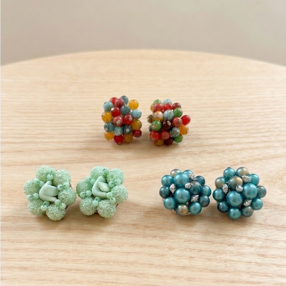 VINTAGE 60s Signed Hong Kong Designer Statement Jewelry - Rare Find